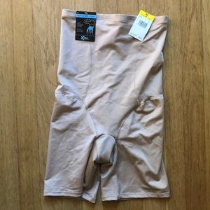 NEW Bali Women's 8097 Ultra Firm Control High Waist Thigh Slimmer Cool Comfort M